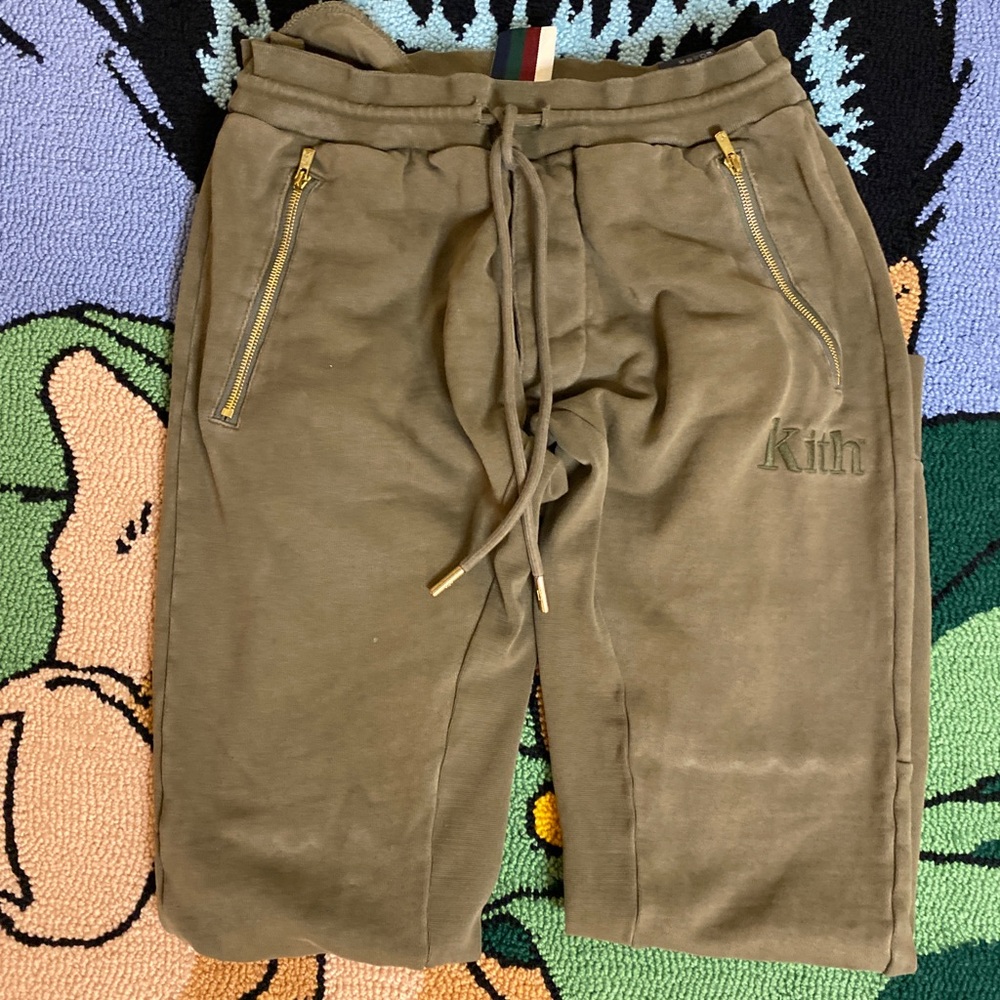 Kith Joggers Military Green